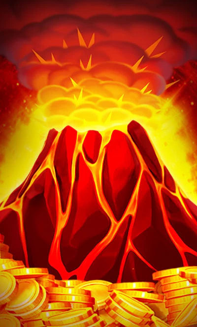 Coin Volcano Vulkan-Slot im God of Coins Casino